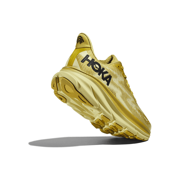 Hoka One One Clifton 9 'Golden Lichen' Angle 2