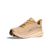 Hoka One One Clifton 9 'Wheat Shifting Sand' Angle 1