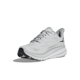 Hoka One One Clifton 9 'Nimbus Cloud Steel Wool' Angle 1