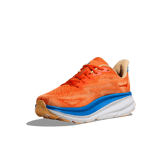 Hoka One One Clifton 9 'Vibrant Orange Impala' Angle 1