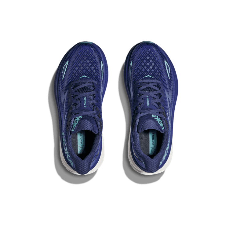 Hoka One One Clifton 9 'Bellwether Blue' (W) Angle 0