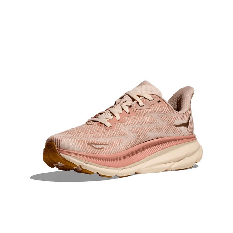 Hoka One One Clifton 9 'Sandstone Cream' (W) Angle 1