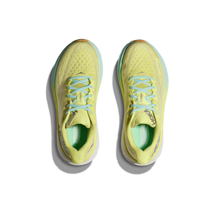 Hoka One One Clifton 9 'Citrus Glow Sunlit Ocean' (W) Angle 0