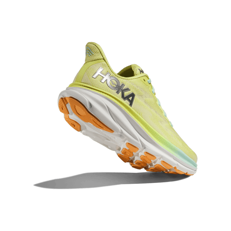 Hoka One One Clifton 9 'Citrus Glow Sunlit Ocean' (W) Angle 2