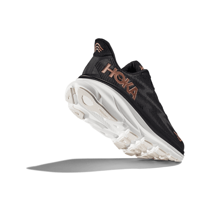 Hoka One One Clifton 9 'Black Rose Gold' (W) Angle 2