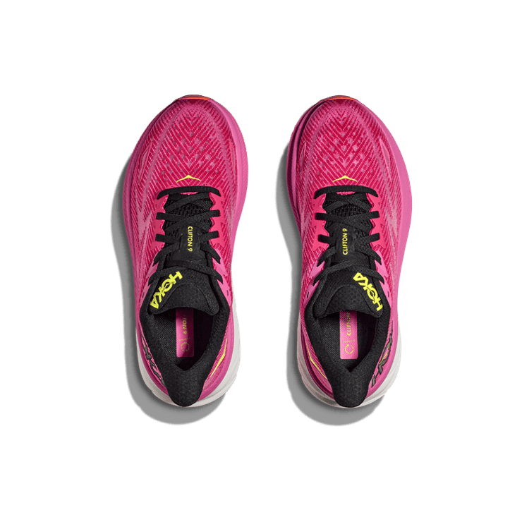 Hoka One One Clifton 9 'Raspberry Strawberry' (W) Angle 0