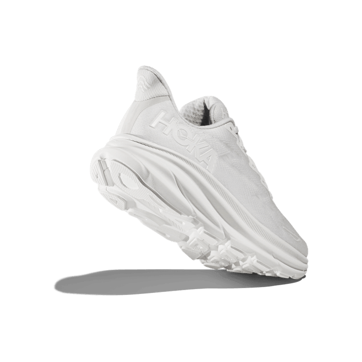 Hoka One One Clifton 9 'Triple White' (W) Angle 2