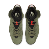 Air Jordan 6 Retro Travis Scott Olive Angle 1