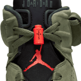 Air Jordan 6 Retro Travis Scott Olive Angle 10