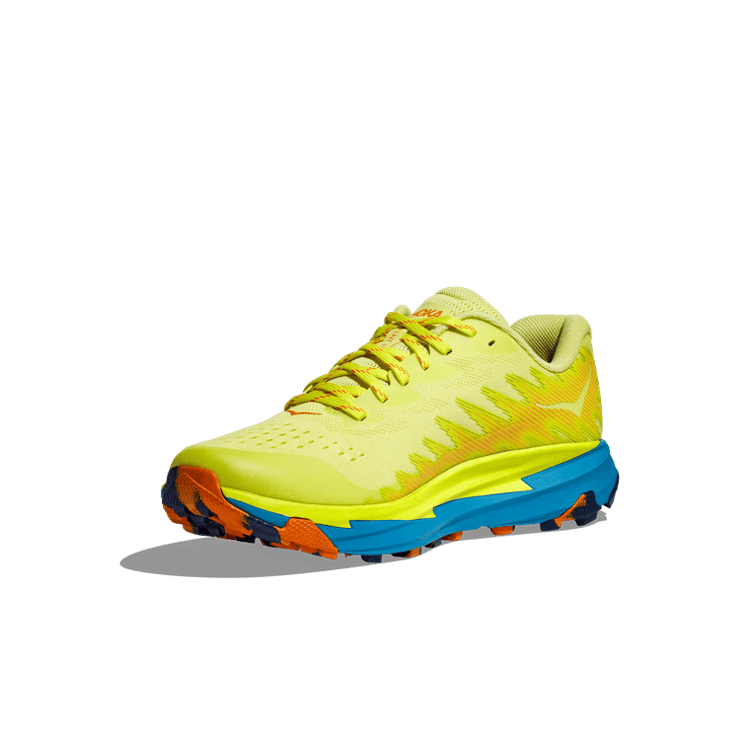 Hoka One One Torrent 3 'Citrus Glow Diva Blue' Angle 1