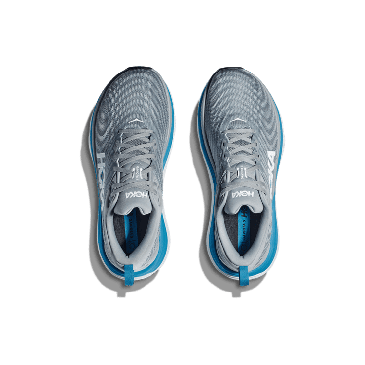 Hoka One One Gaviota 5 'Limestone Diva Blue' Angle 0