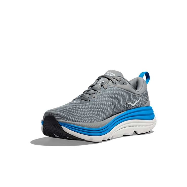 Hoka One One Gaviota 5 'Limestone Diva Blue' Angle 1
