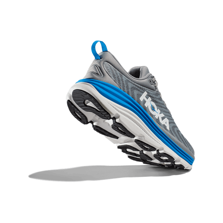 Hoka One One Gaviota 5 'Limestone Diva Blue' Angle 2