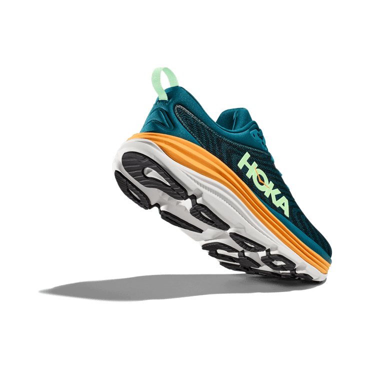 Hoka One One Gaviota 5 'Deep Lagoon Sherbet' Angle 2
