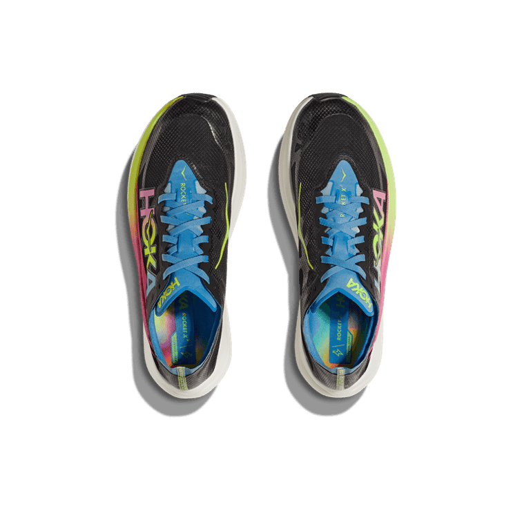 Hoka One One Rocket X 2 'Black Rainbow' Angle 0