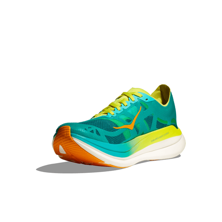 Hoka One One Rocket X 2 'Ceramic Evening Primrose' Angle 1
