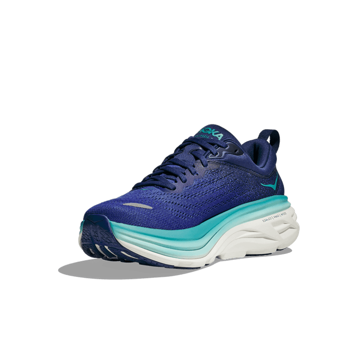 Hoka One One Bondi 8 'Bellwether Blue' (W) Angle 1
