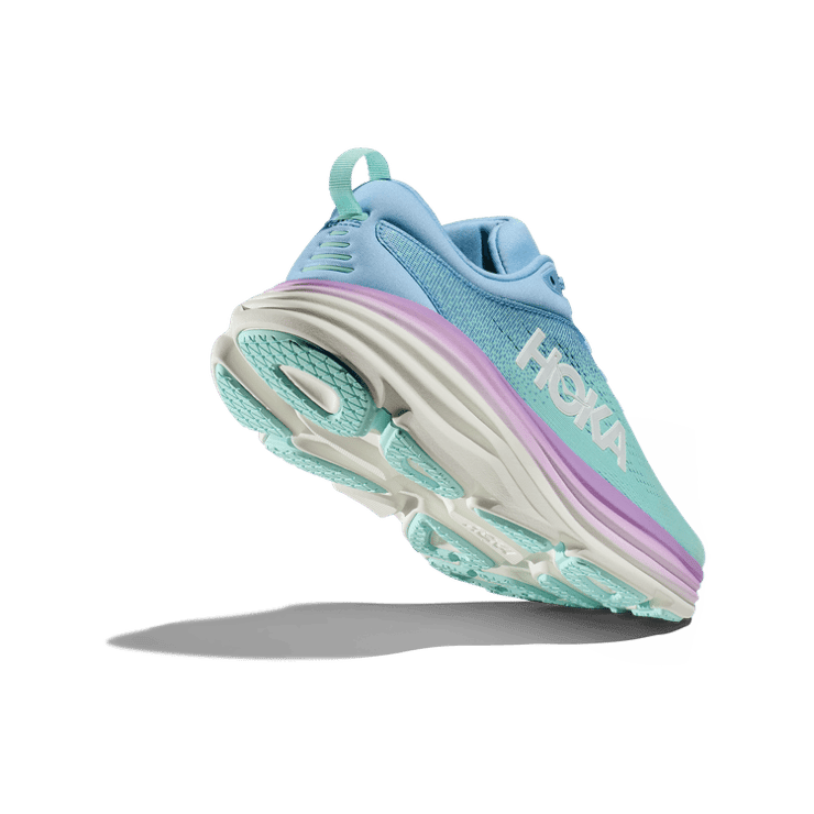 Hoka One One Bondi 8 'Airy Blue Sunlit Ocean' (W) Angle 2