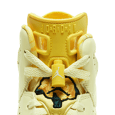 Air Jordan 6 Retro Dynamic Yellow Floral (GS) Angle 4