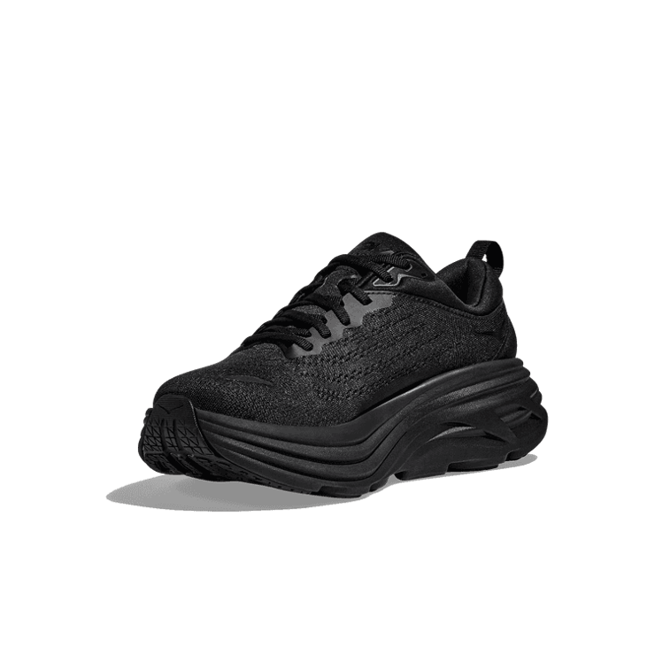 Hoka One One Bondi 8 'Black' Angle 0