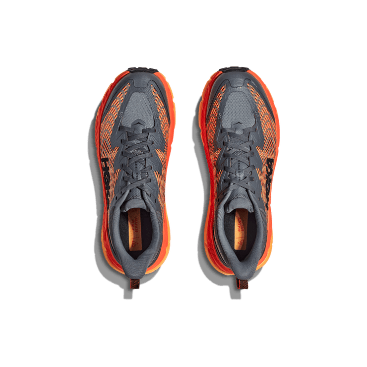Hoka One One Mafate Speed 4 'Castlerock Flame' Angle 0