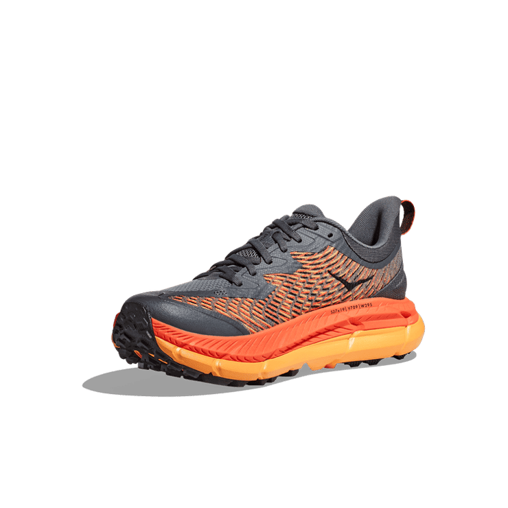 Hoka One One Mafate Speed 4 'Castlerock Flame' Angle 1
