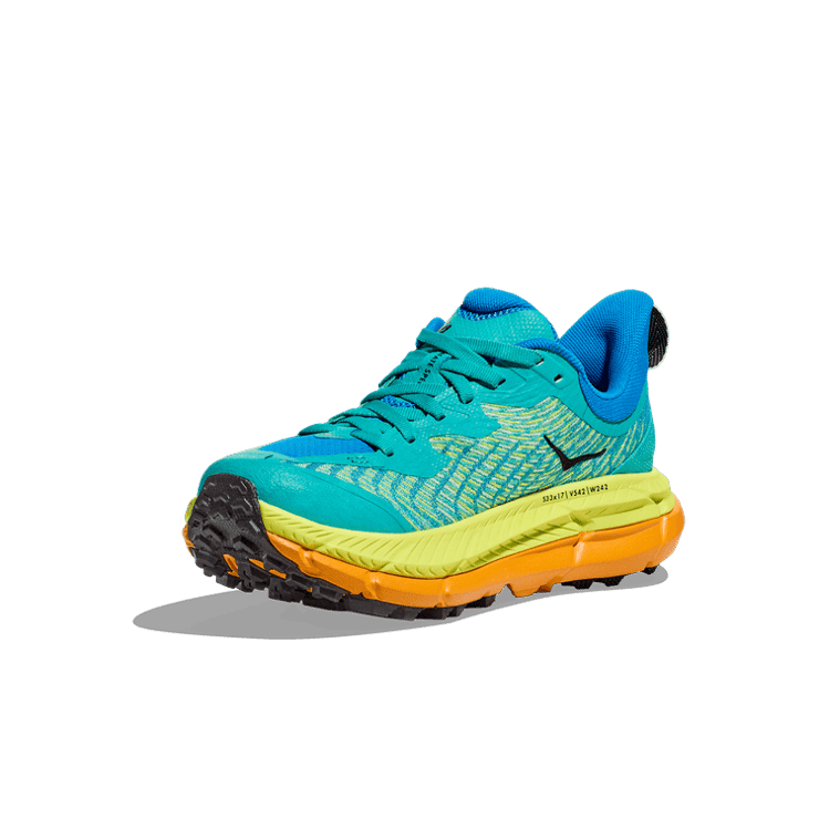 Hoka One One Mafate Speed 4 'Ceramic Diva Blue' Angle 1