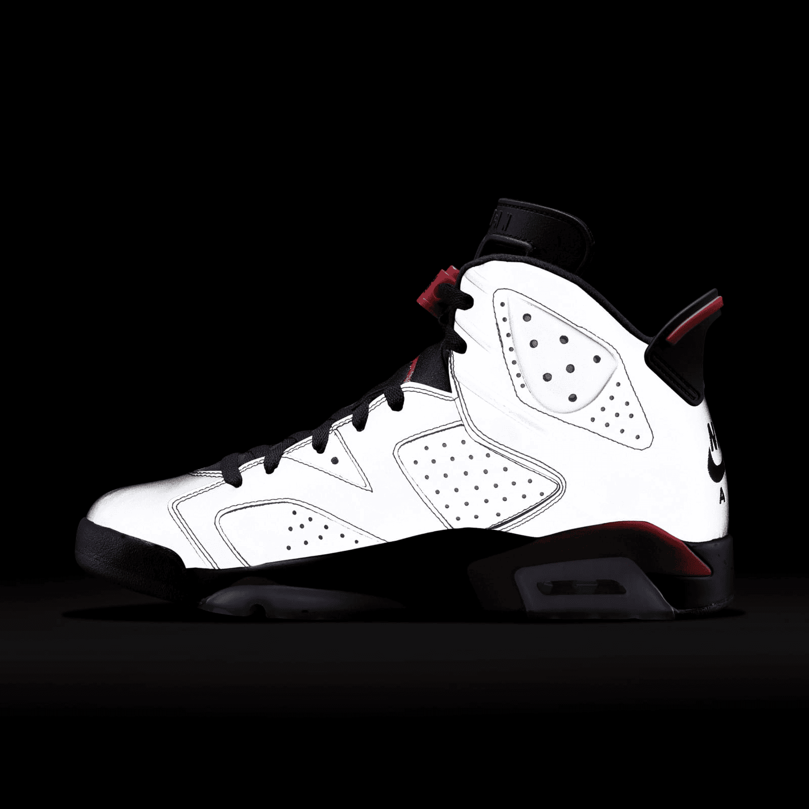 jordan 6s reflective