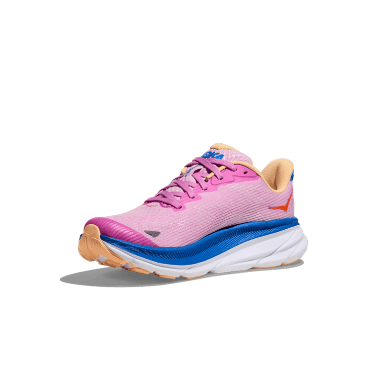 Hoka One One Clifton 9 'Cyclamen Sweet Lilac' (GS) Angle 1