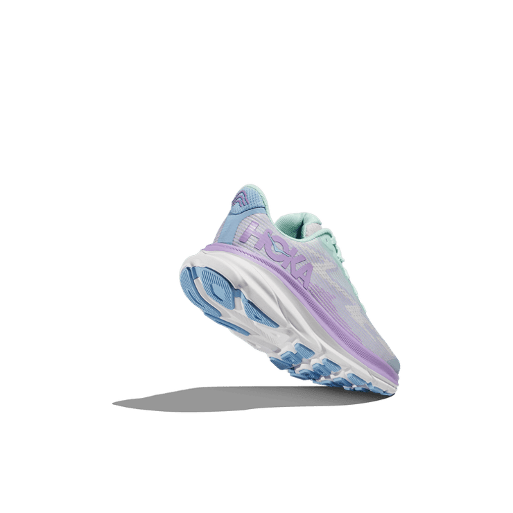 Hoka One One Clifton 9 'Sunlit Ocean Lilac Mist' (GS) Angle 2
