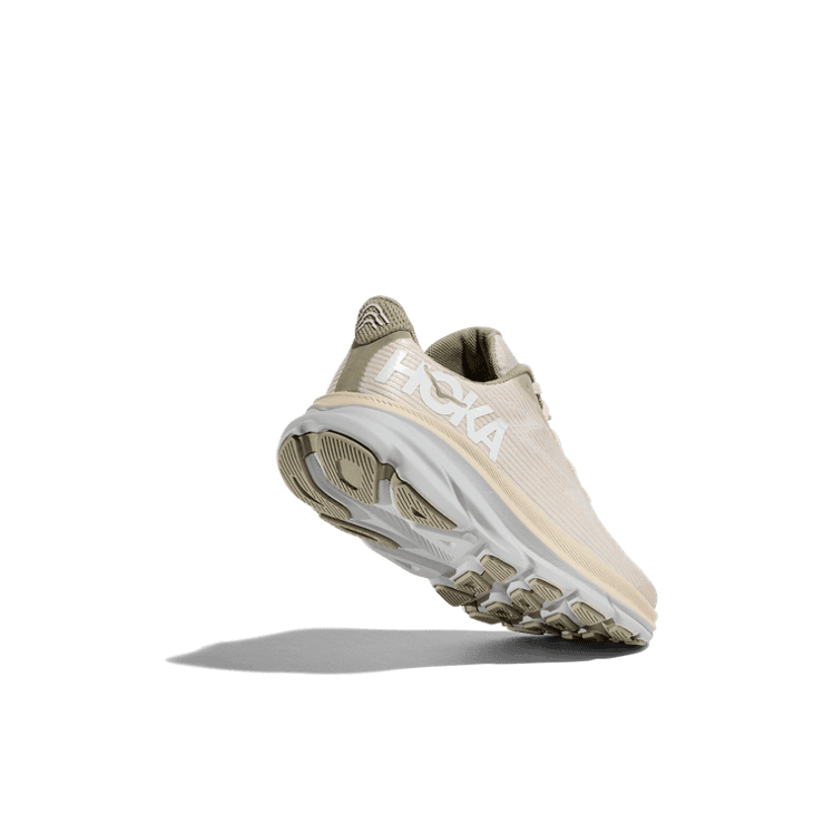 Hoka One One Clifton 9 'Oat Milk Barley' (GS) Angle 2