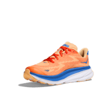 Hoka One One Clifton 9 'Vibrant Orange Impala' (GS) Angle 1
