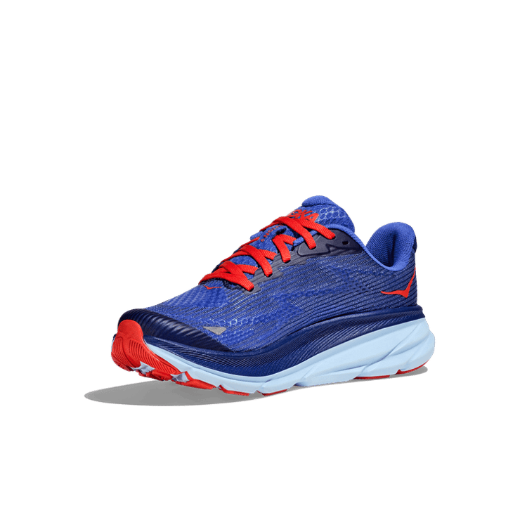 Hoka One One Clifton 9 'Bellwether Blue' (GS) Angle 1