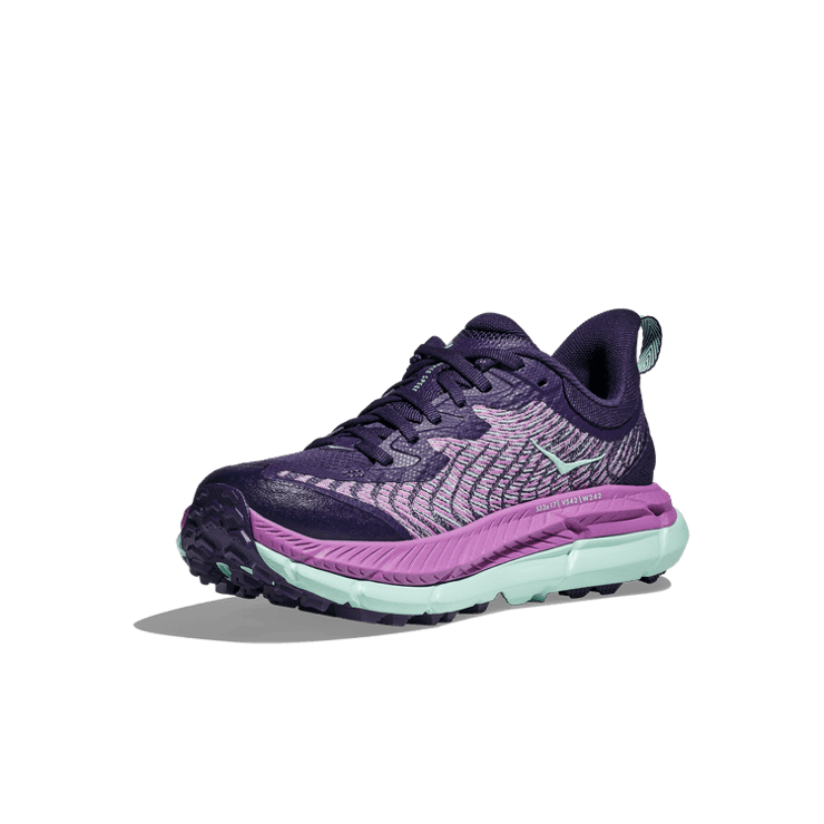 Hoka One One Mafate Speed 4 'Night Sky Orchid Flower' (W) Angle 1