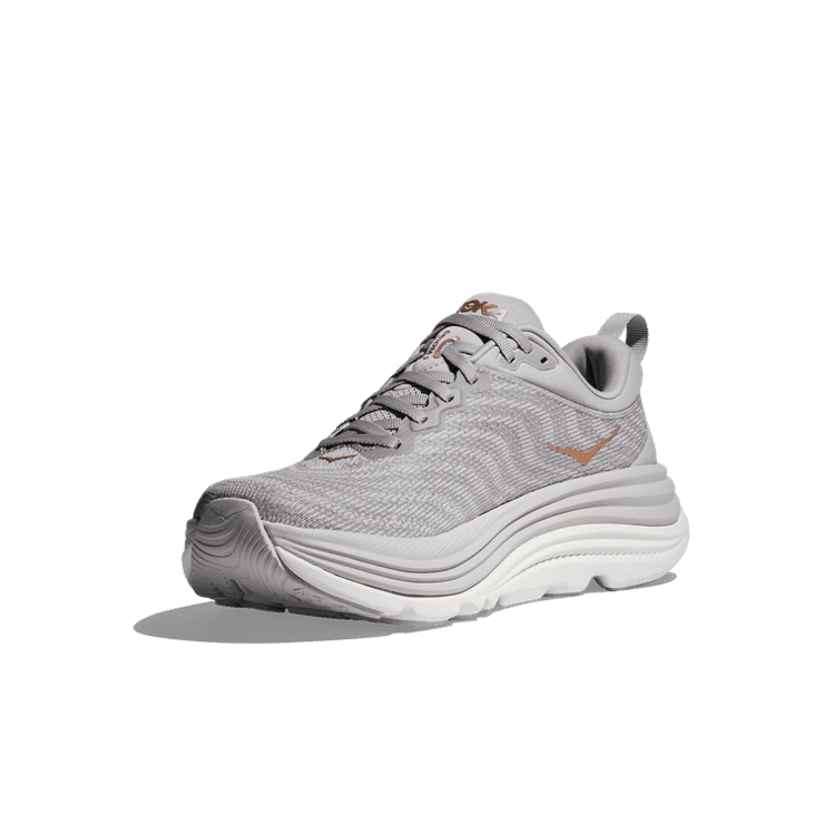 Hoka One One Gaviota 5 'Harbor Mist Rose Gold' (W) Angle 1