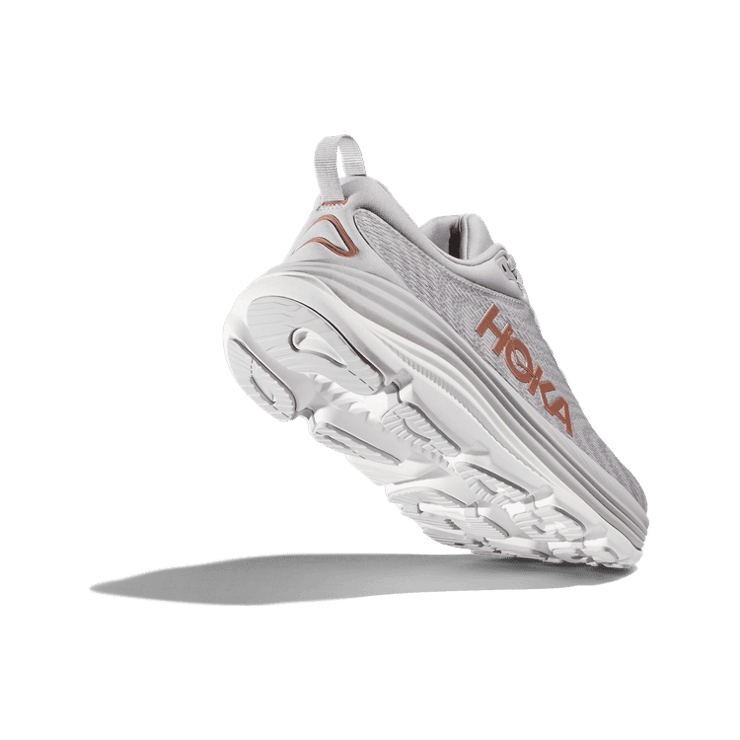 Hoka One One Gaviota 5 'Harbor Mist Rose Gold' (W) Angle 2