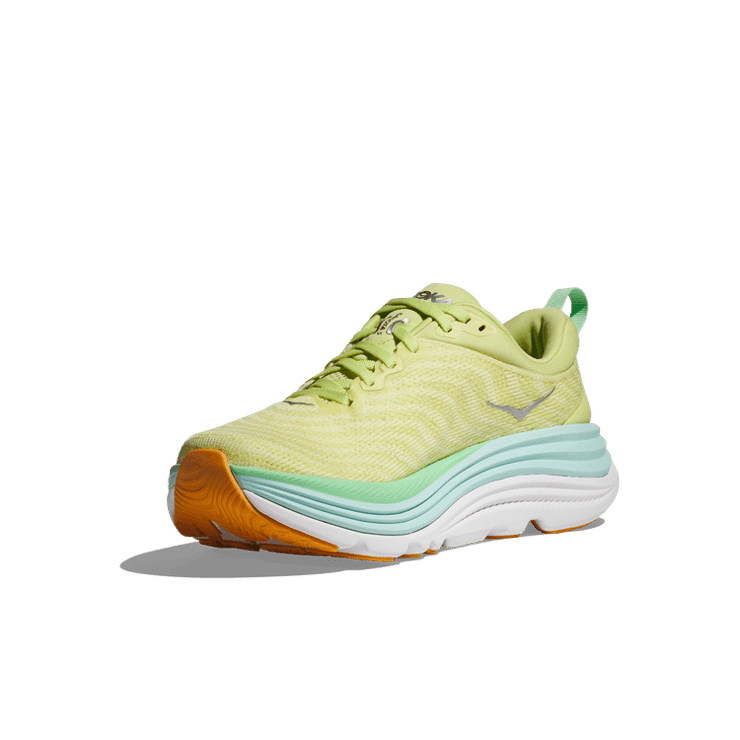 Hoka One One Gaviota 5 'Citrus Glow Sunlit Ocean' (W) Angle 1