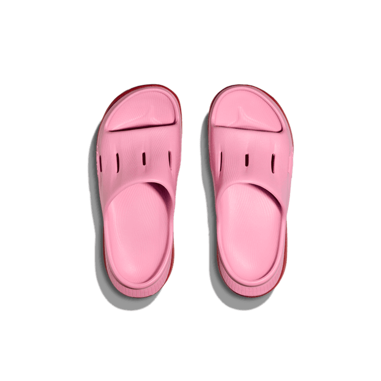 Hoka One One Ora Recovery Slide 3 'Peony Cerise' (GS) Angle 0