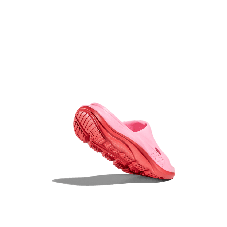 Hoka One One Ora Recovery Slide 3 'Peony Cerise' (GS) Angle 2