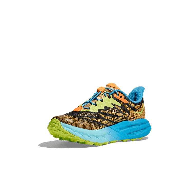 Hoka One One Speedgoat 5 'Solar Flare Diva Blue' (GS) Angle 1
