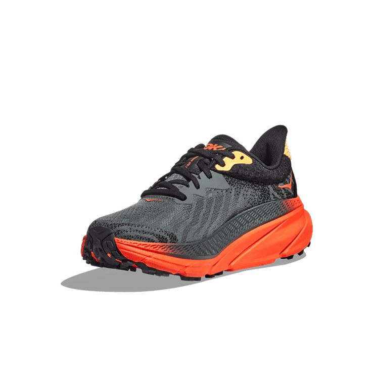 Hoka One One Challenger ATR 7 'Castlerock Flame' Angle 1