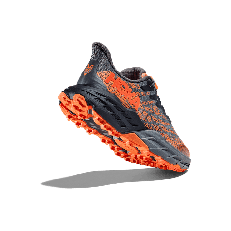 Hoka One One Speedgoat 5 'Castlerock Vibrant Orange' (GS) Angle 2