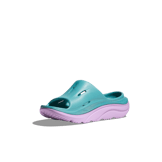 Hoka One One Ora Recovery Slide 3 'Ocean Mist Lilac' (GS) Angle 1