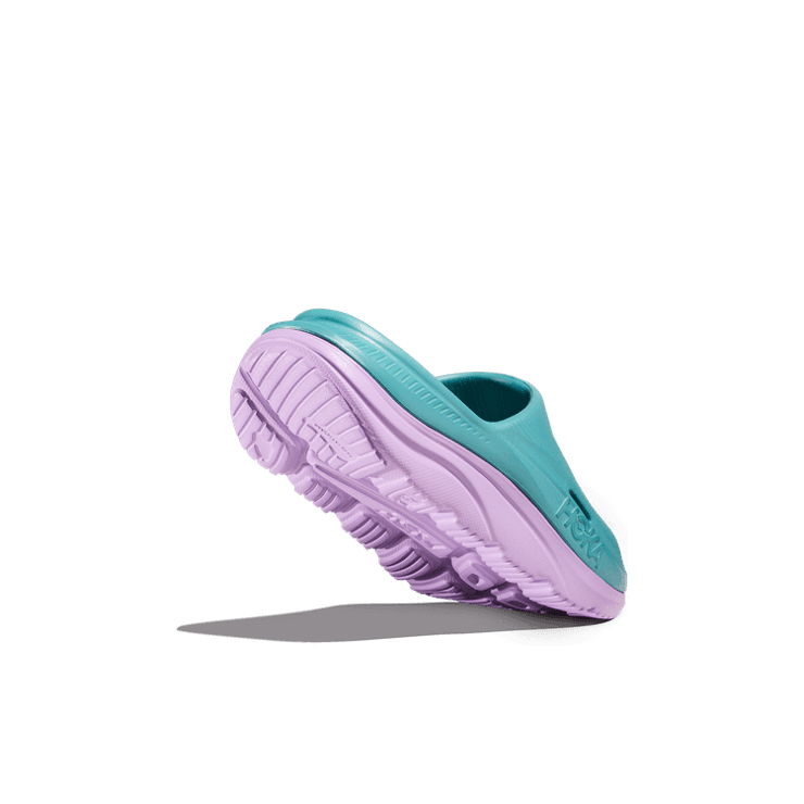 Hoka One One Ora Recovery Slide 3 'Ocean Mist Lilac' (GS) Angle 2