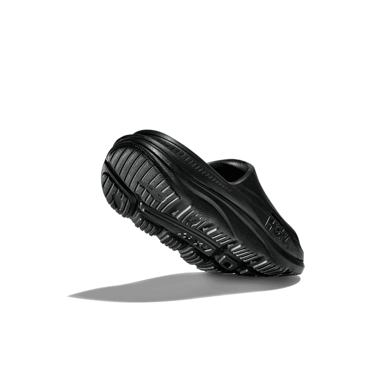 Hoka One One Ora Recovery Slide 3 'Triple Black' (GS) Angle 2