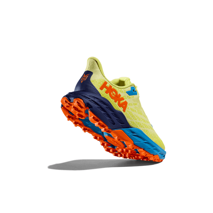 Hoka One One Speedgoat 5 'Citrus Glow Vibrant Orange' (GS) Angle 2