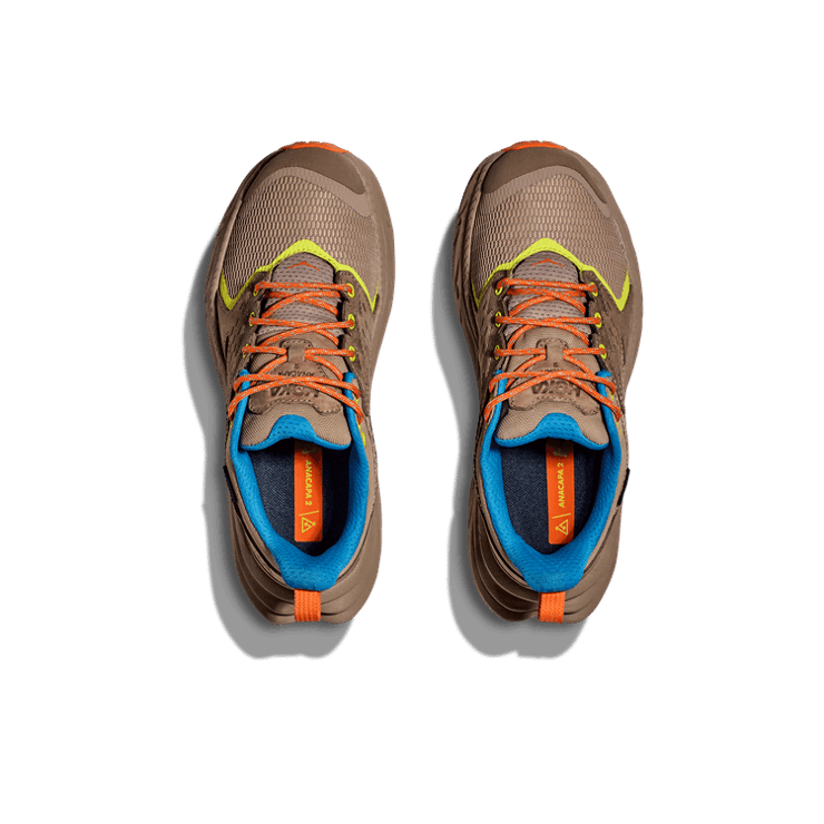 Hoka One One Anacapa 2 Low GORE-TEX 'Dune Vibrant Orange' (GS) Angle 0