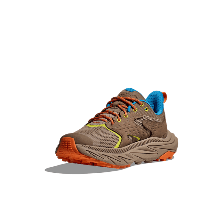 Hoka One One Anacapa 2 Low GORE-TEX 'Dune Vibrant Orange' (GS) Angle 1
