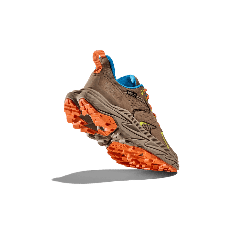 Hoka One One Anacapa 2 Low GORE-TEX 'Dune Vibrant Orange' (GS) Angle 2