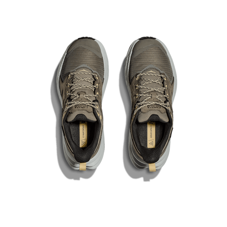 Hoka One One Anacapa 2 Low GORE-TEX 'Olive Haze Mercury' (GS) Angle 0